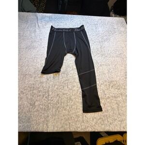 Roacbox Mens Compression Leggings Tights Athletic Workout M NWOT One Leg‎